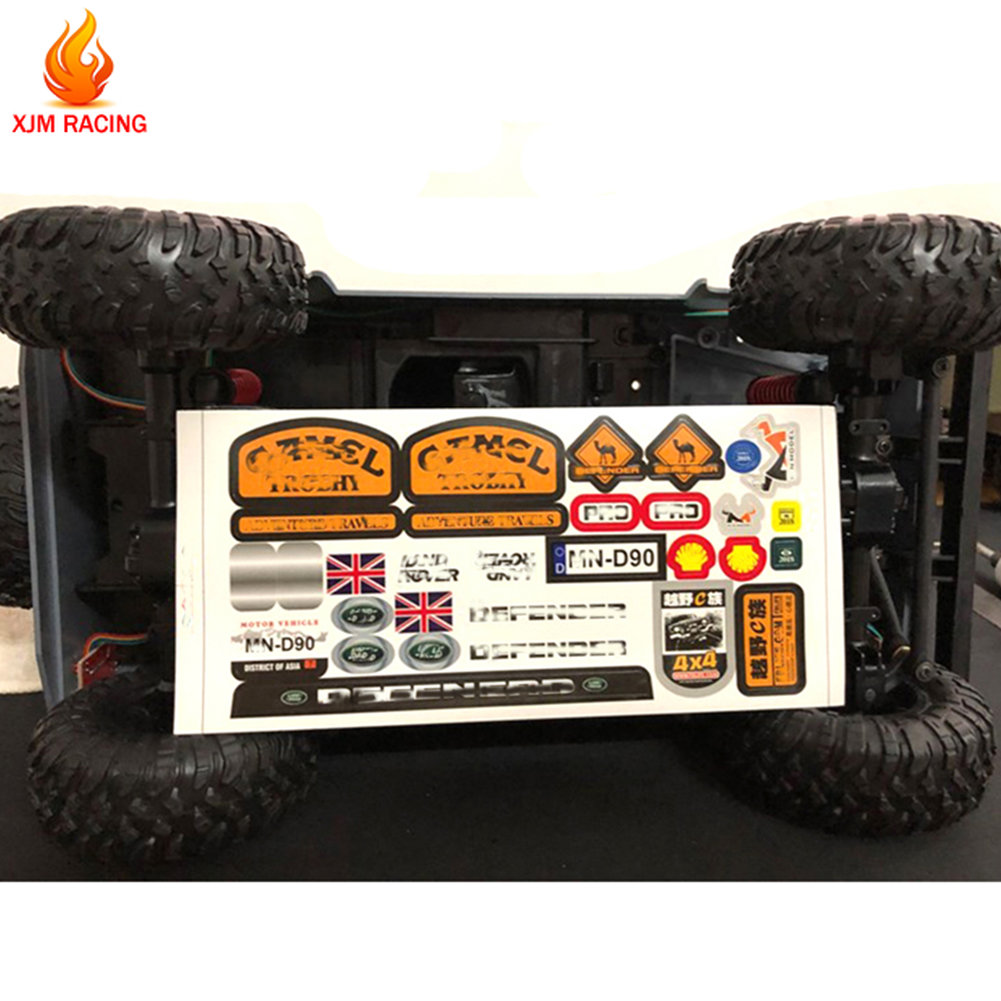 RC Auto Modell Aufkleber MN D90 D91 MN99S MN45 WPL B14 B24 B16 B36 C14 C24 RC Auto Ersatzteile DIY Simulation Körper RC Aufkleber – Detail 4
