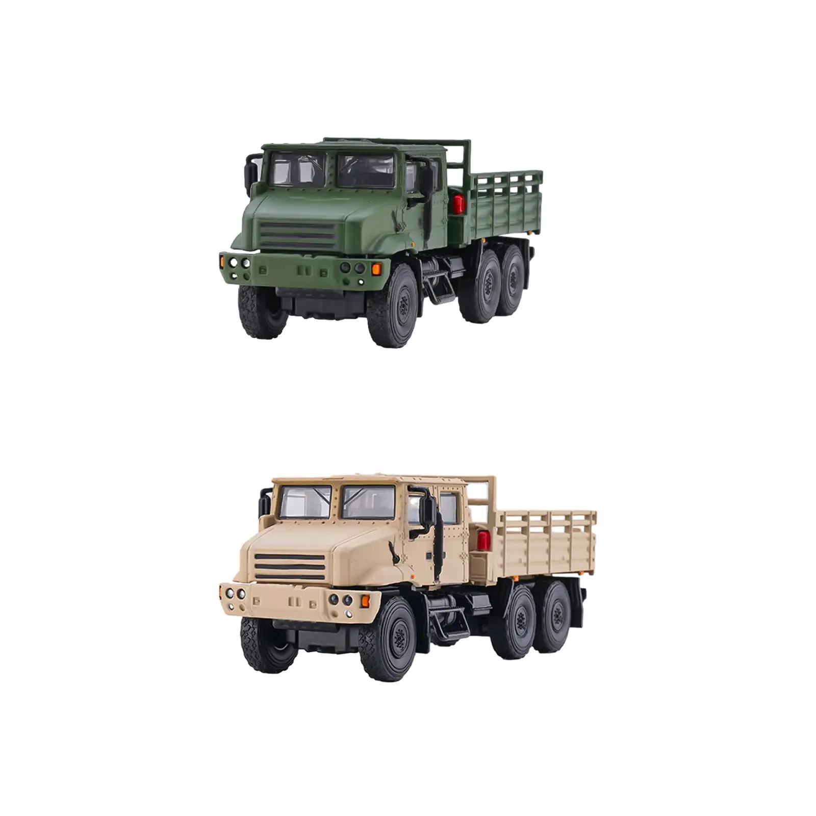 Diecast Car 6 Wheel Alloy Sand Table Ornament Simulation Simulation 1/64 Car Model Model for Children Kids Adults Boy Girl Decor