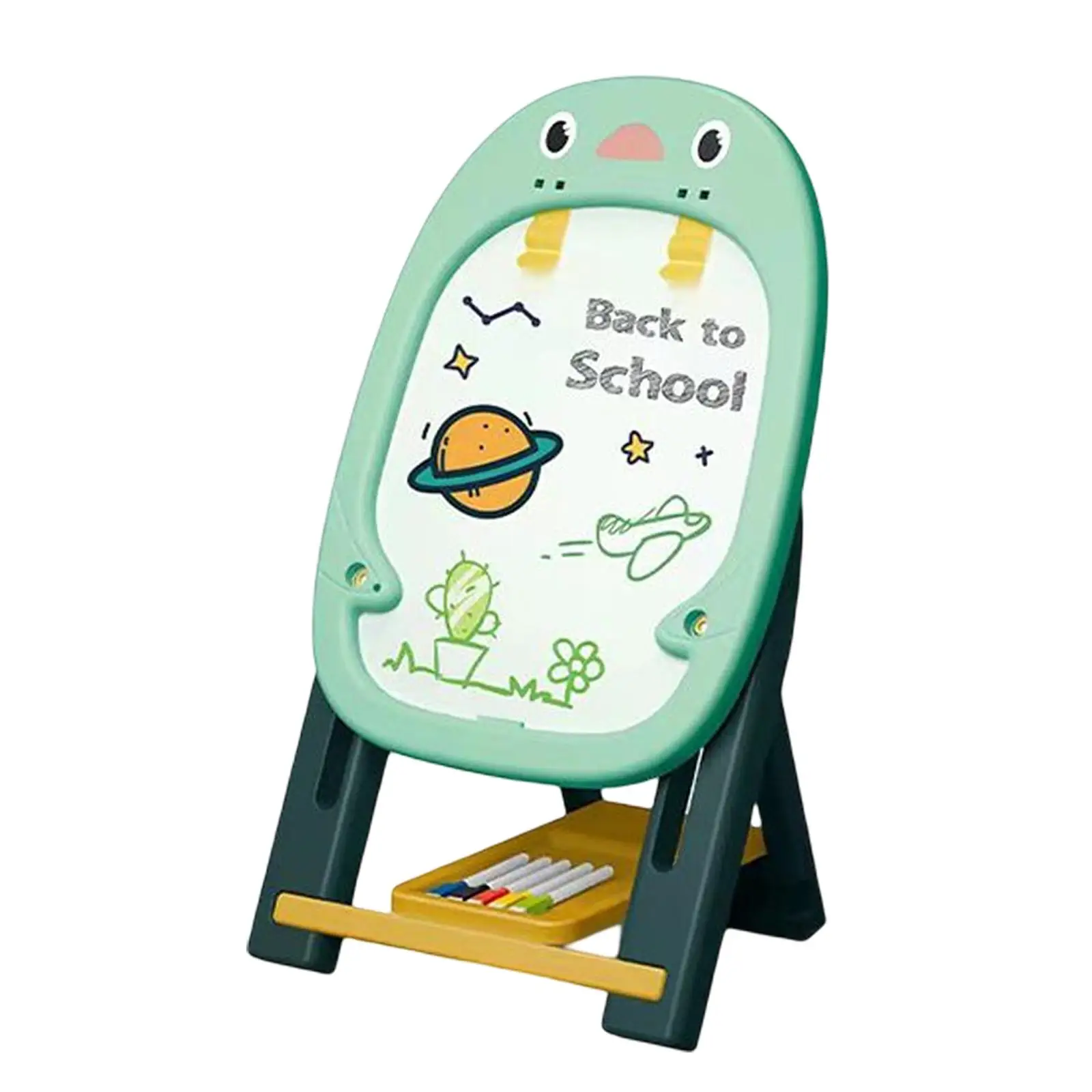 Toddler Art Easel adjustable Chalkboard with Stands Accessories