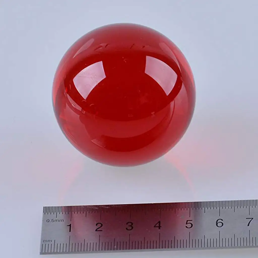 50mm Crystal Glass FengShui Decorative Ball Home Office Decoration -