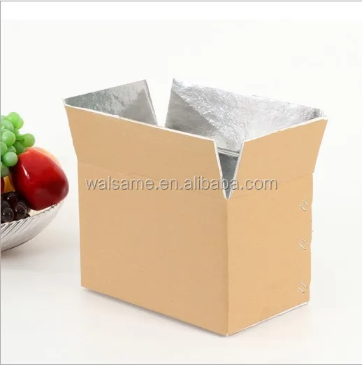 Caja térmica de poliestireno para alimentos congelados, embalaje impreso  personalizado - AliExpress