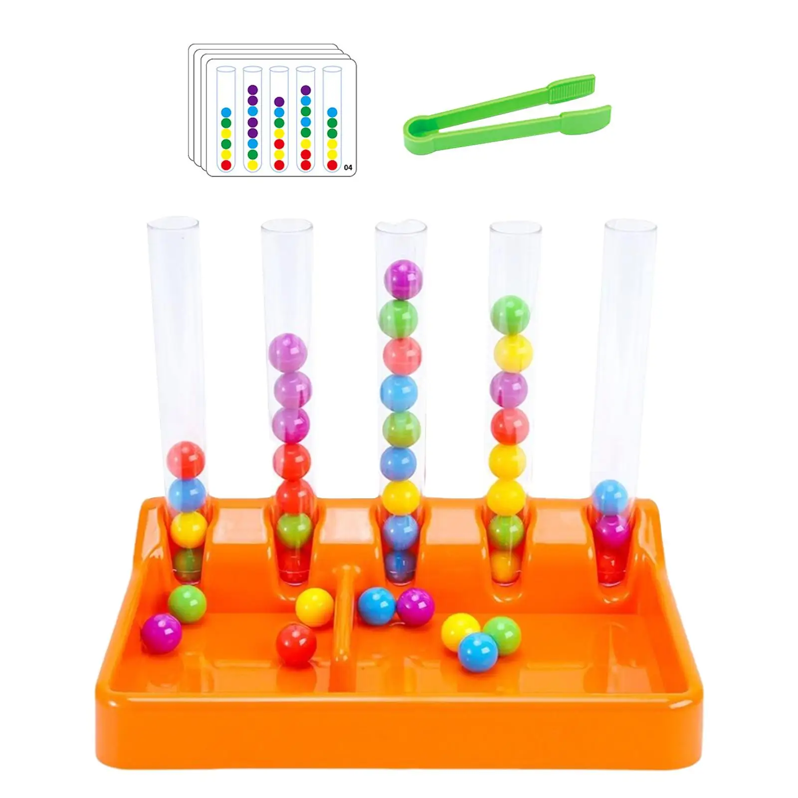 Early Education Clip Ball Puzzle Fine Motor Skill Toys Novelty for Travel