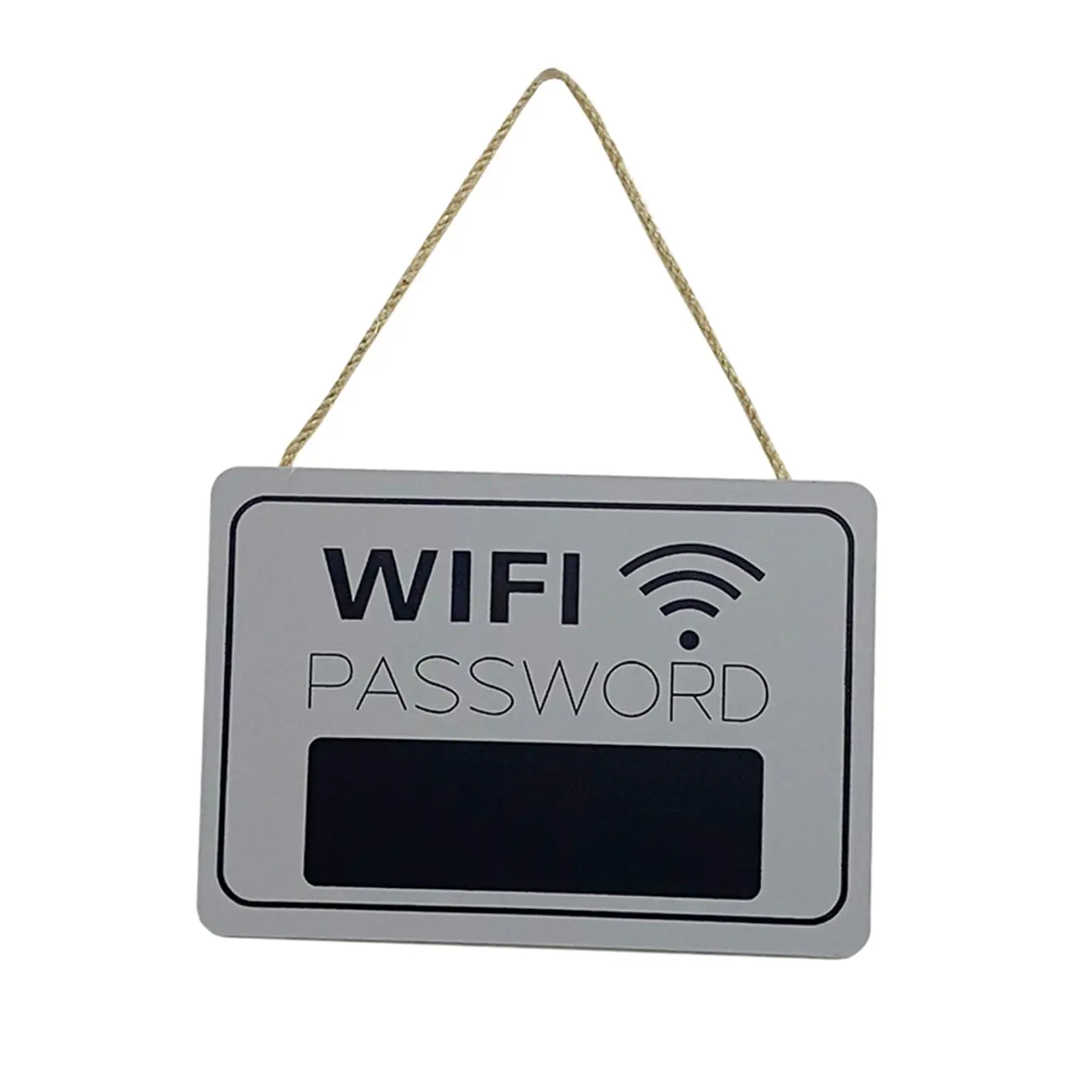 WiFi Password Sign Desktop or Wall Mounted Wood WiFi Sign Display Holder for Desktop Banquet Coffee Tables Business Restaurants