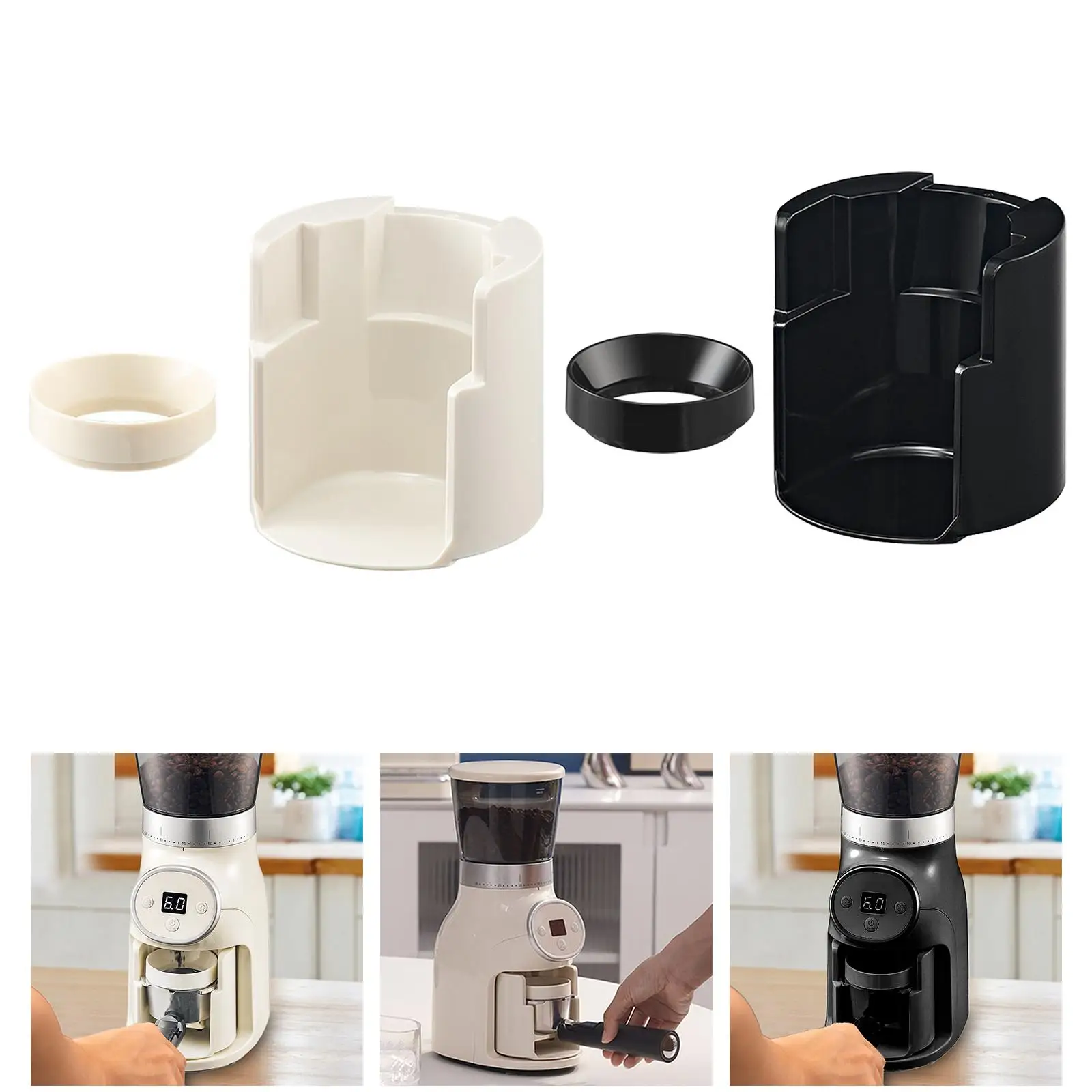 51mm Espresso Tamping Stand Practical Coffee Tamper Rack for 680 685 Coffee Machine Parts Espresso Hand Tampers