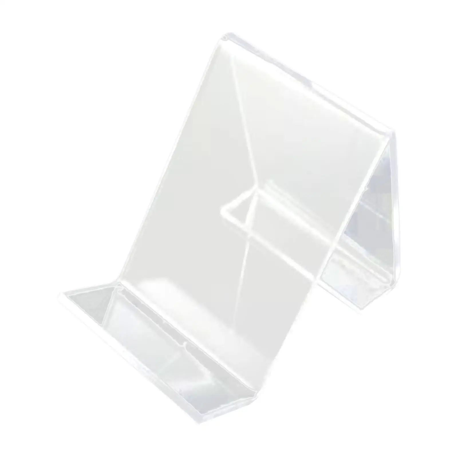 Desktop Mobile Phone Acrylic Stand Clear Holder Easy to Use Daily Use Displaying Collections
