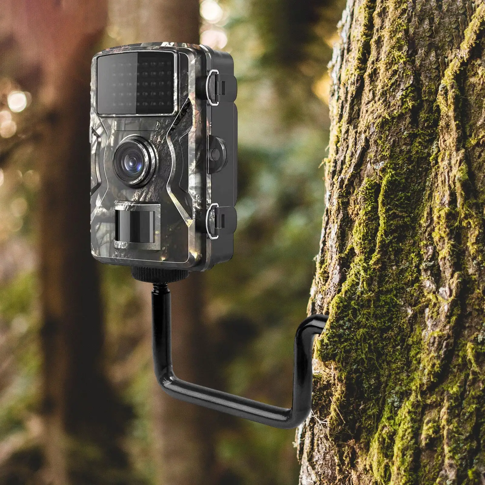 Trail Camera Tree Mount Tree Holder Black Rustproof 1/4
