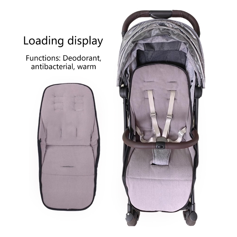 Baby Kinderwagen Fußsack Winter Warme Warenkorb Sitzkissen Universal Kinderwagen Schlafsack Wasserdicht Outdoor Essential A2UB – Detail 10