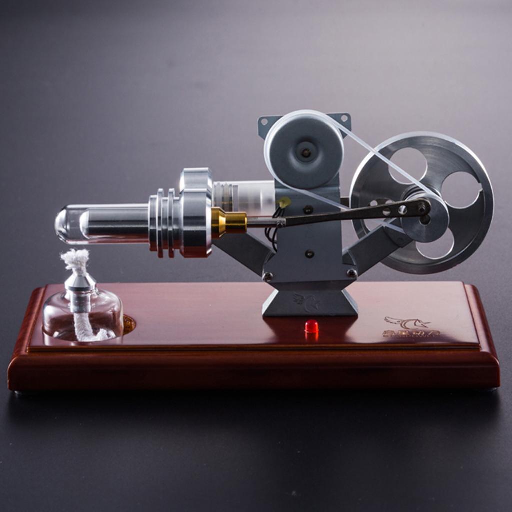 Stainless Steel Stirling Engine Electric Generator Engine Student Training