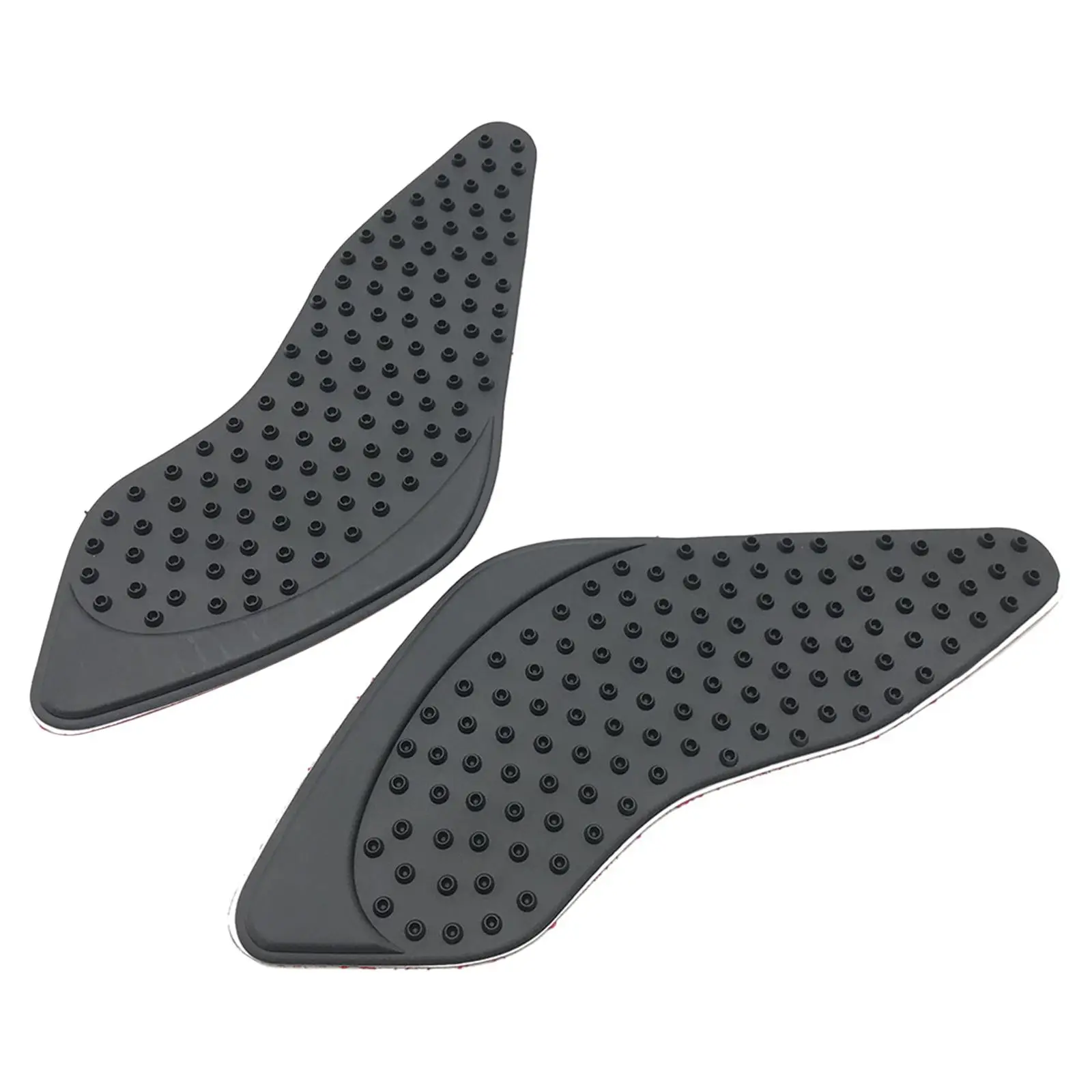 2x Motorcycle Fuel  Spare  Fuel Tank Traction Pad for  0  1992-2018 Durable Easy to Install