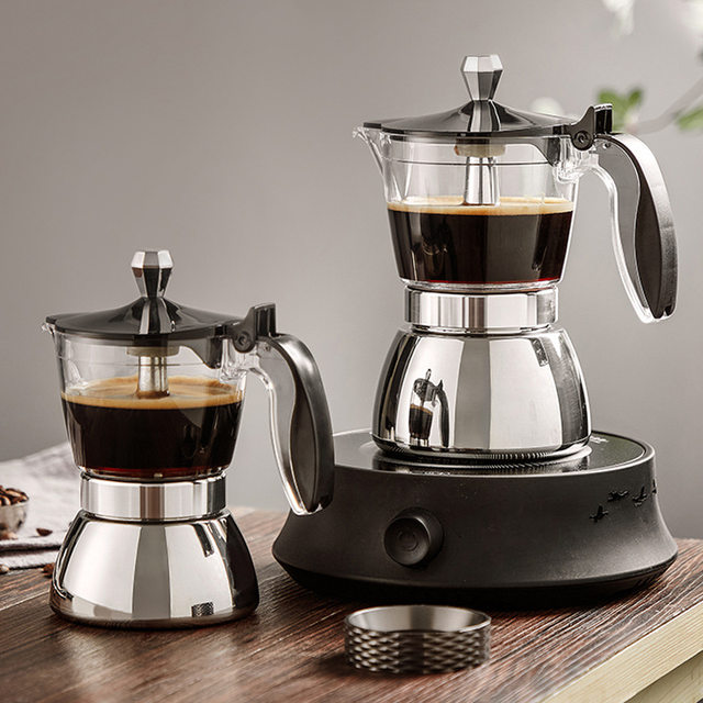 Leaf & Bean Electric Espresso Maker Cup