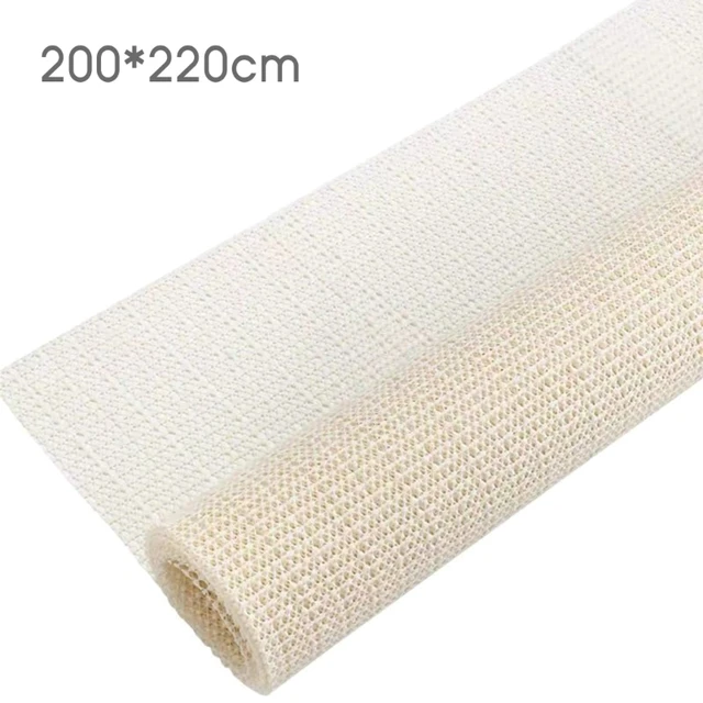 Rug Gripper Anti Slip Underlay, Liner Non Slip Mat Mesh for Hard Floors  Cushions, Drawer, Backing or Stopper Pad (Size : 50x50cm)