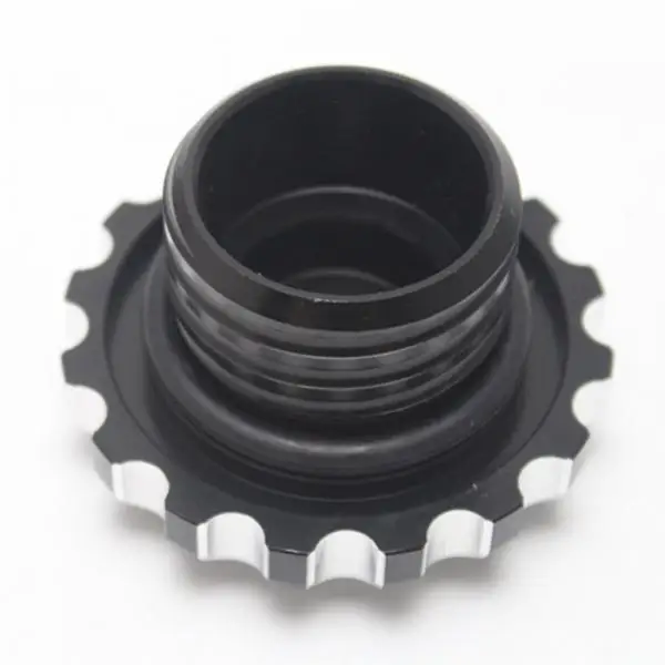 Black Fuel Tank Cover Oil Pump Motorcycle For  Scooter High Pressure