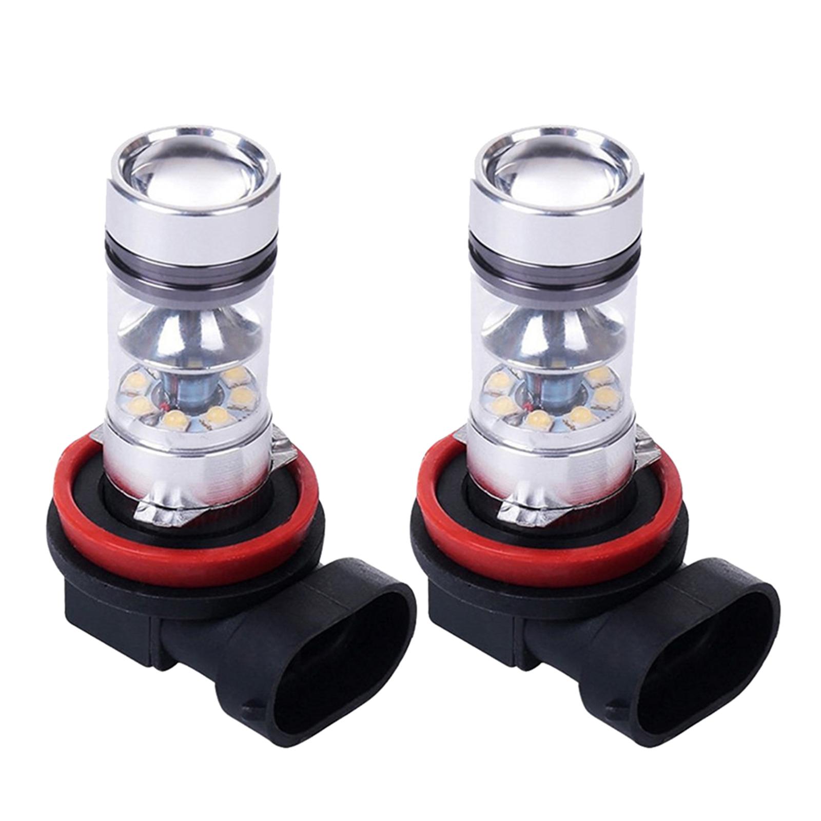 2Pcs Car LED Fog Bulbs LED Fog Light Bulb Replacement Bulb Daytime Running Lights Bright LED Bulbs Driving Light Bulbs