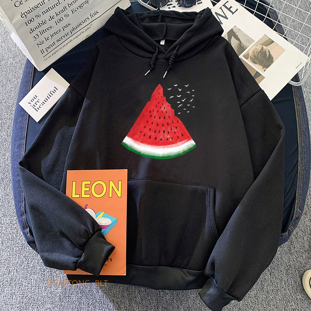 Title 5, Watermelon PalestineWatermelon Hoodies Long Sle...