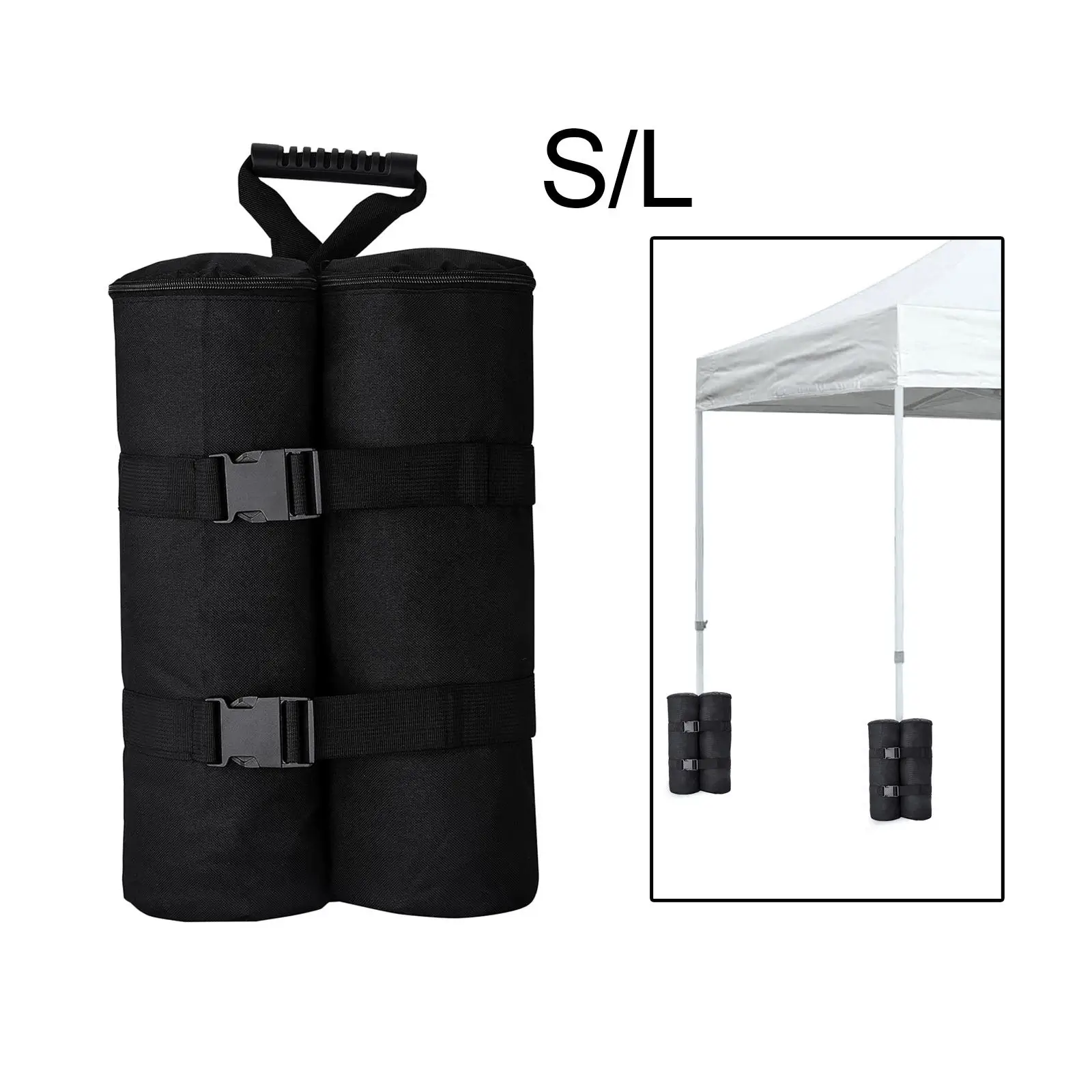 Large Weight Bags for Canopy, Canopy Weight Sandbag Fixed Leg Weights Sand Bag for Outdoor Patio Umbrella Base, No Sands