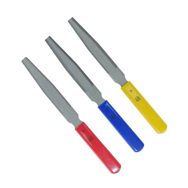 Hosco Black Nut Files Set W/Mag-holder (Electric Guitar