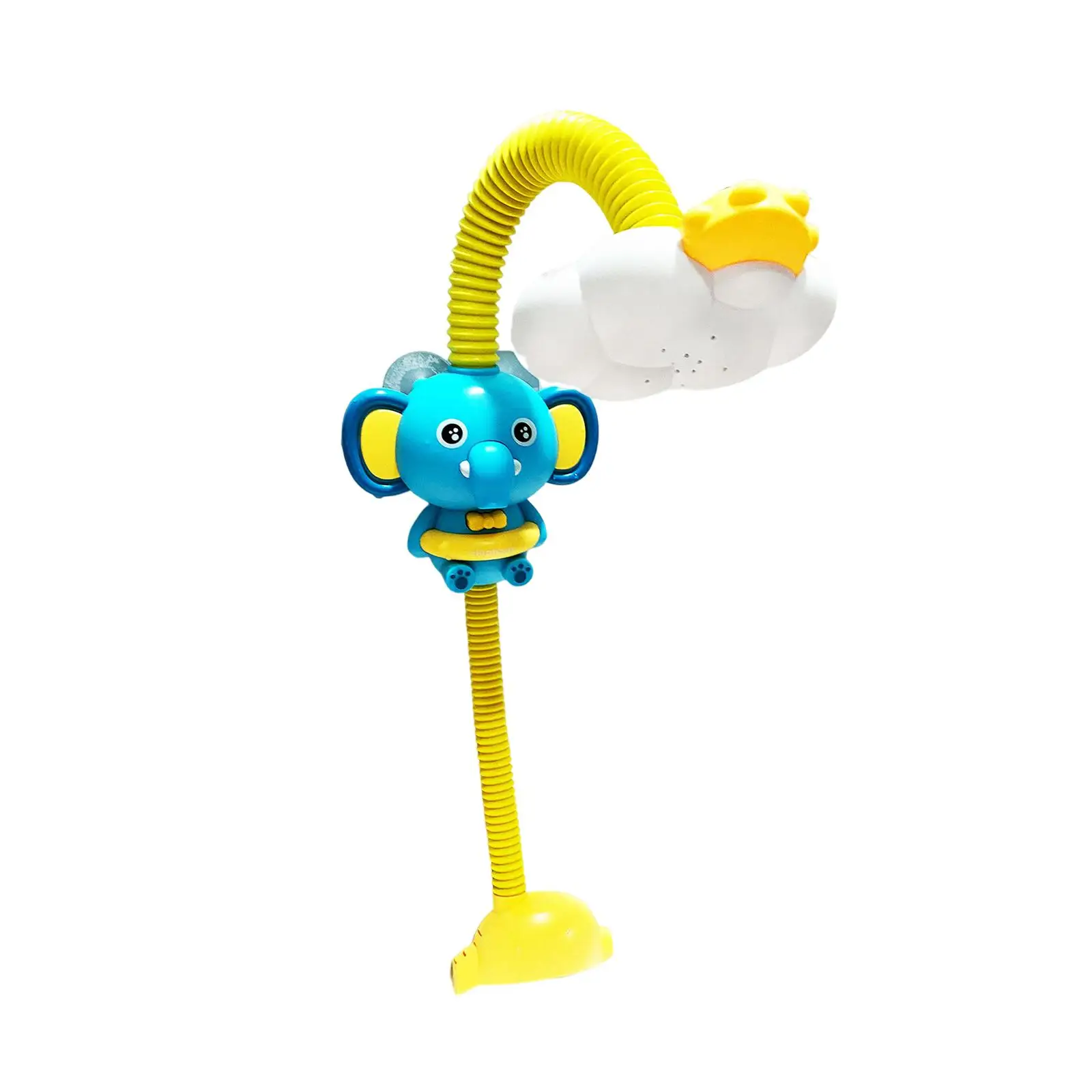 Bath Toy Water Squirt Spraying Water Toy Bathtub Toys Elephant Water Pump Electric Shower Sprinkler for Bathroom Toddles Kids