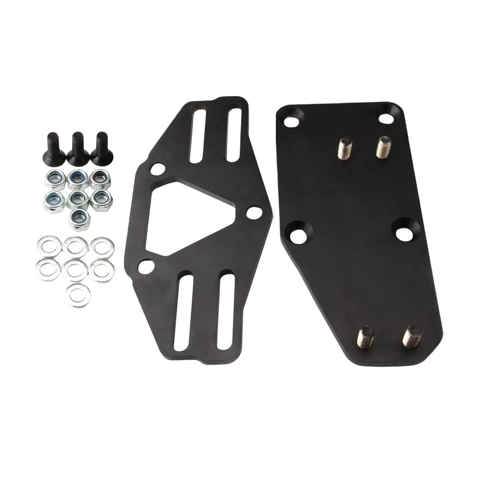Engine Mount Adapter Swap Motor Mount Adapter Plate Fit for LS Cars & Trucks 58-72 Plates