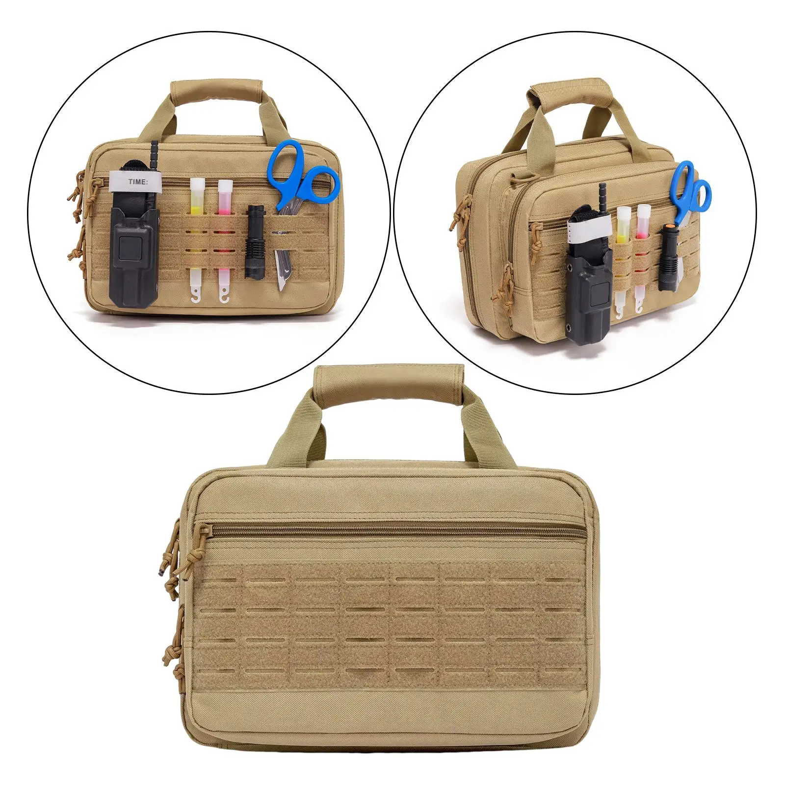 Portable Tool Bag Collapsible Picnic Basket Reusable Fishing Box for Home