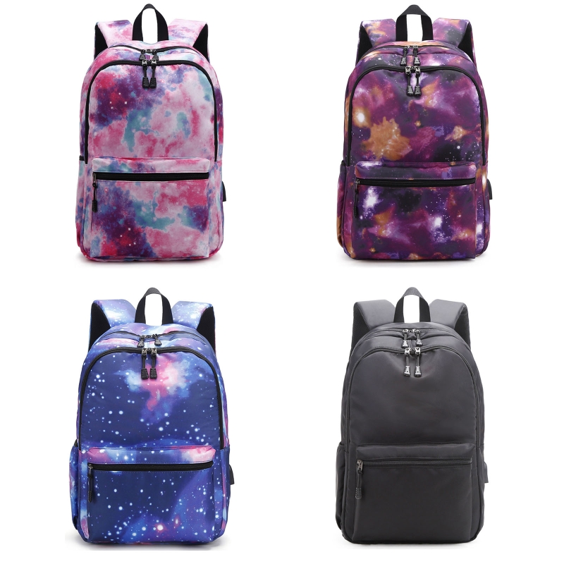 sacos estrela universo espaço bookbags