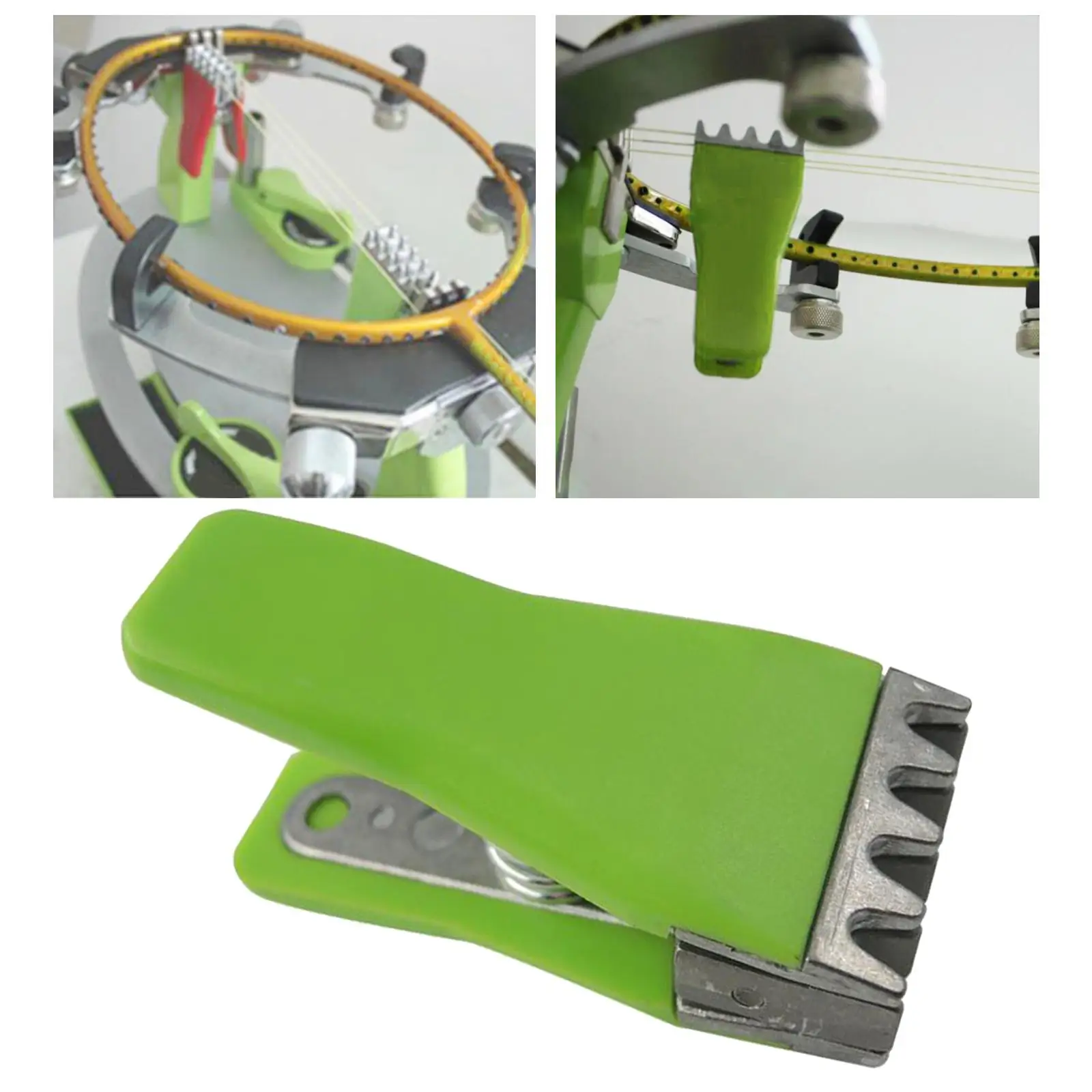 Universal Badminton Flying Clamp, Racket Stringing Machine Tool Gripper Sports Clip Supplies