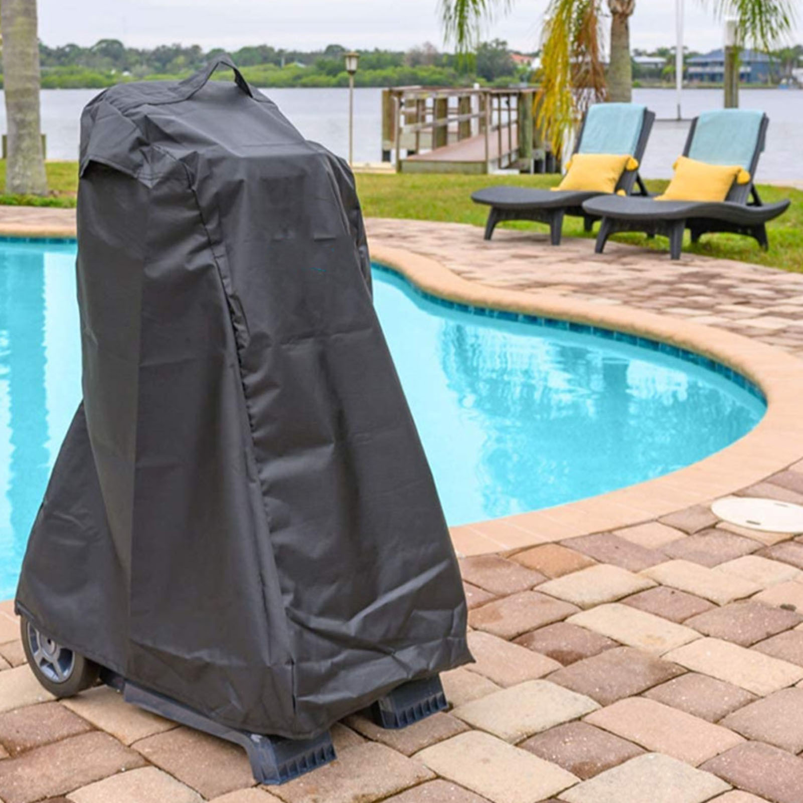 Caddy Cover Pool Cleaner Cover Protective Cover for Robotic Pool Cleaner Caddy Thick Classic Caddy Cover Sunscreen Waterproof