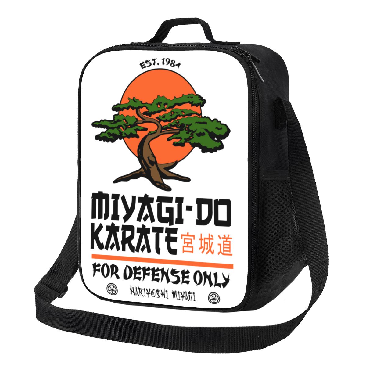 Portátil Térmica Isolado Lunch Bag, Karate Kid,