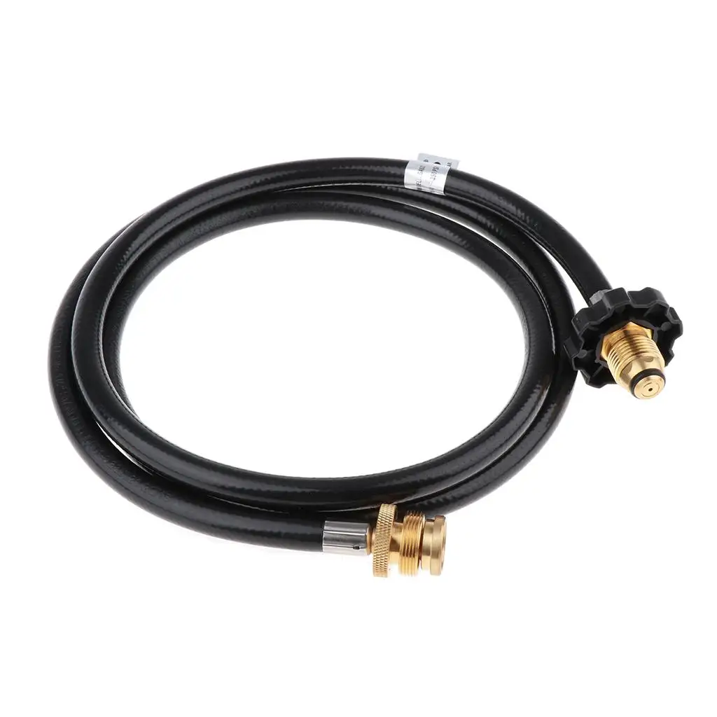  Tank Hose Adapter/Connects 20LB  Tank Connector  to a Refillable Bulk  Cylinder-6Ft Long