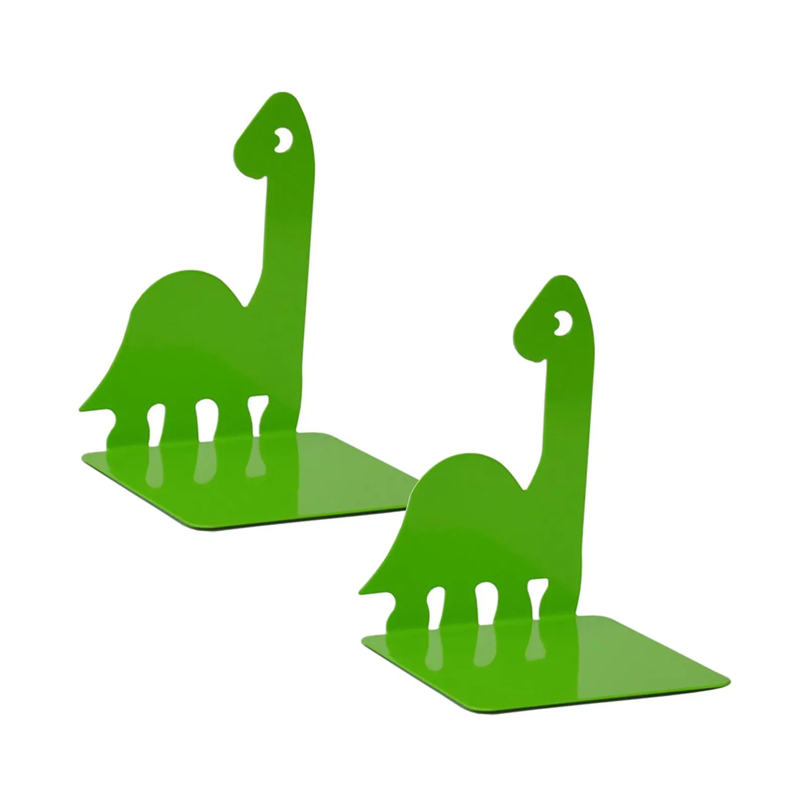 2 Pieces Dinosaur Shape Bookends Stationery Multipurpose for Study Dormitory