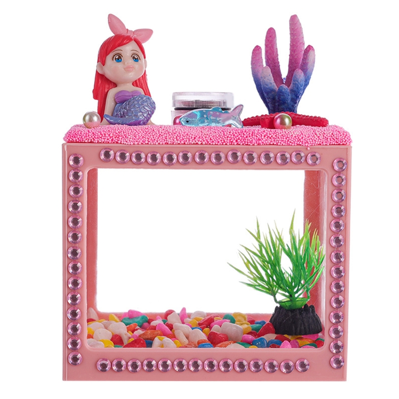 Title 8, Neue kleine Betta-Fische für Tanks, Kunststoff-...