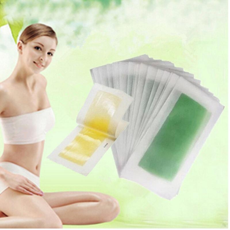 Best of 5Pcs / Pack Useful Leg Body Hair Removal Depilatory Cold Wax Strips Papers Waxing Nonwoven Send At Random Reviews & Tips