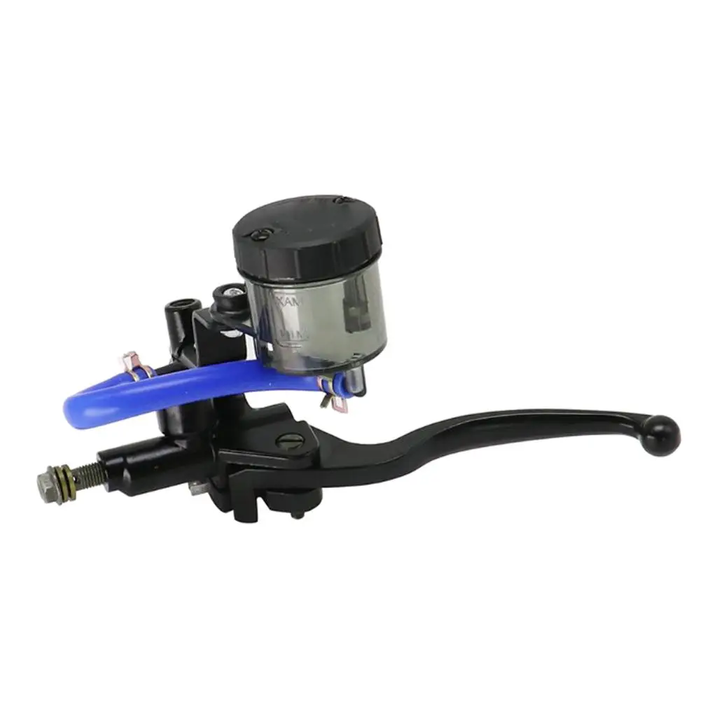 Motorcycle Hydraulic Disc Brake Clutch Hand Lever Pump Set Round Oil Cup