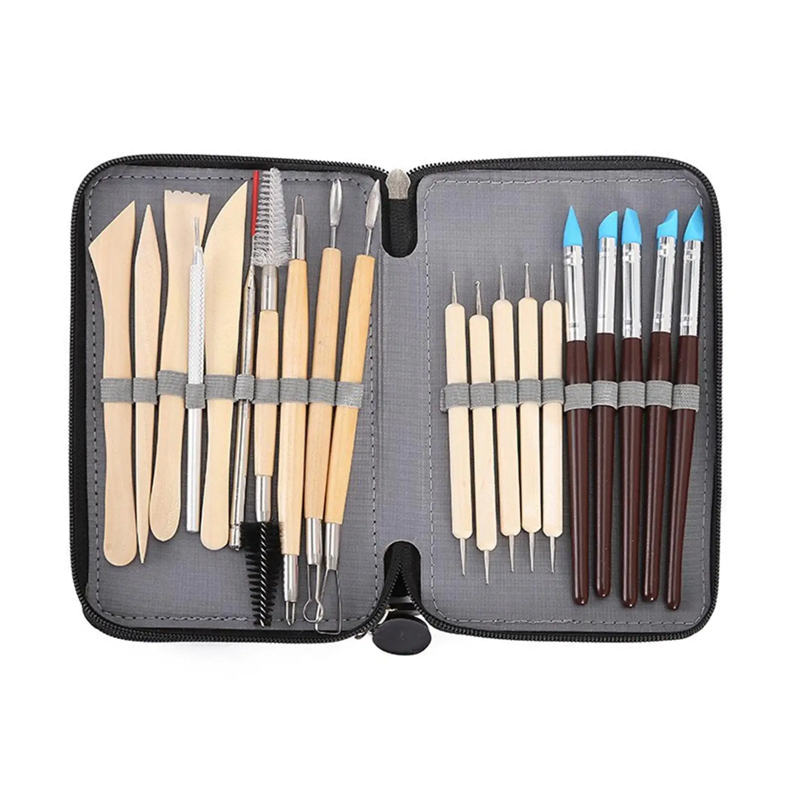 42Pcs Pottery Tools Clay Shaper Pottery Clay Sculpting Tools for Engraving
