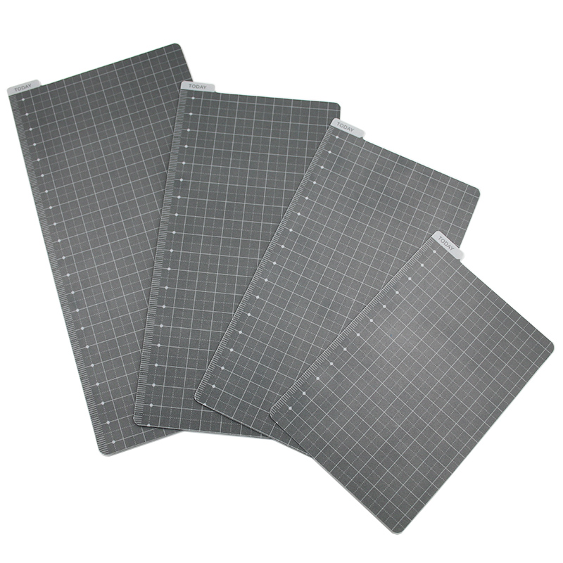 Fromthenon Journal Notebook Scrapbooking Matte PVC Schneiden Grundplatte A5A6 Planer Original Lineal Board für Midori Schreibwaren – Detail 4