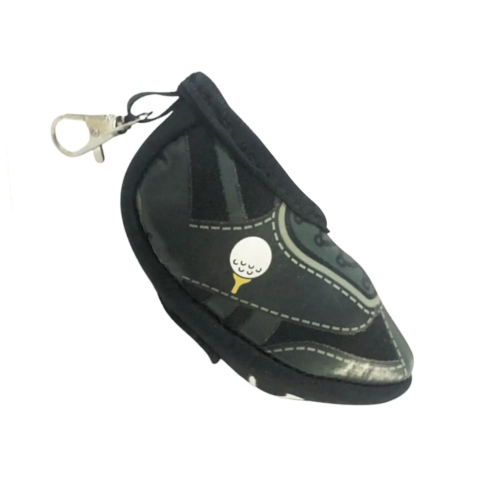 Neoprene Golf Ball Carry Bag with Hook Small Training Equipment Golf Accessories Pouch