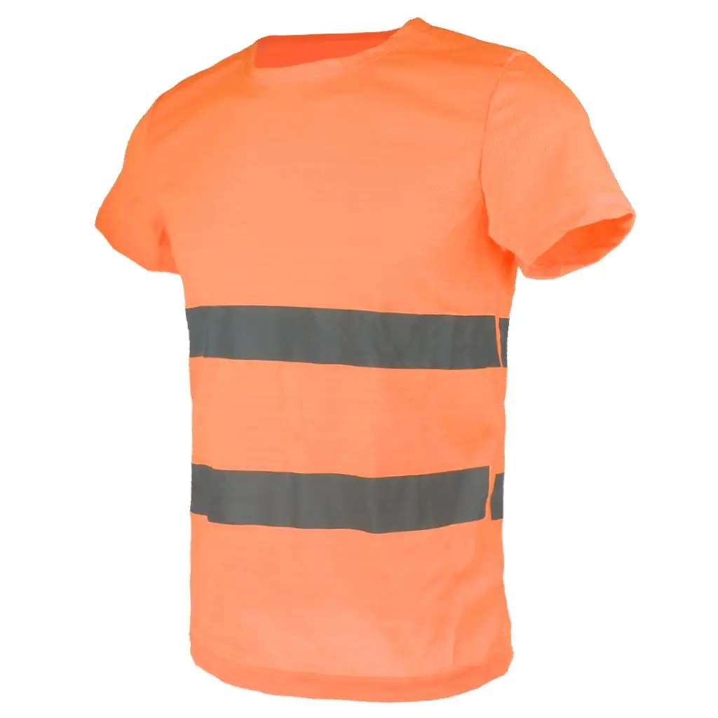 T-Shirt Reflective Safety Short Sleeve Round Neck
