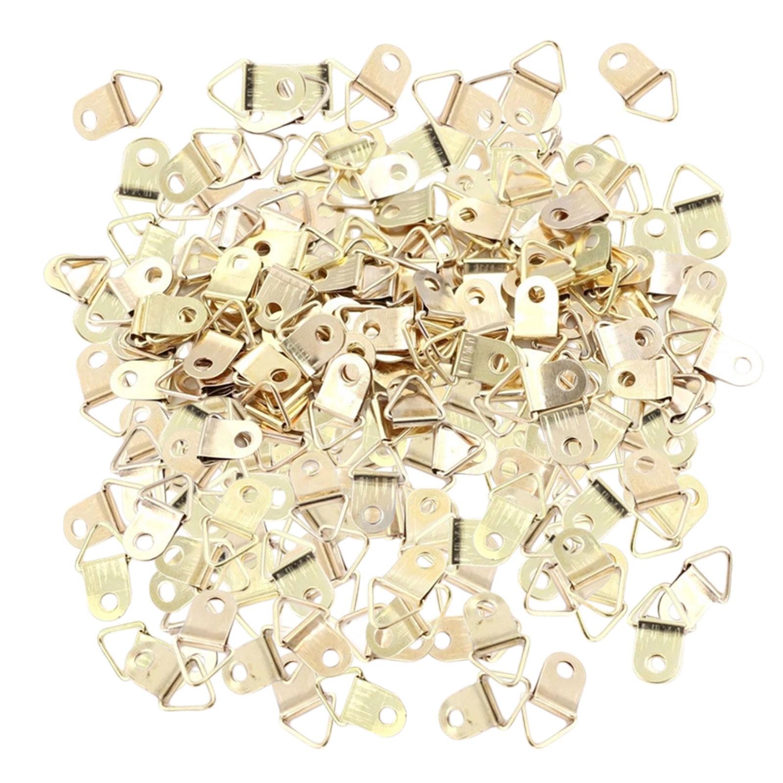 1000Pack Picture Frame Hangers Hooks Art Oil Painting Mirror Wall Hanging Clocks Hanger Hook Fixing Fasteners Hardware Tools