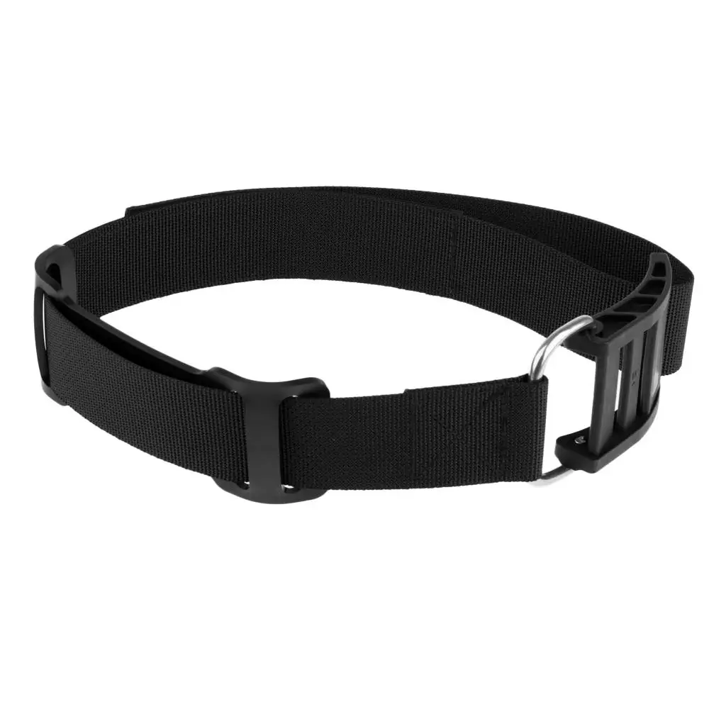 105cm Soft Band BCD Tank Strap with Plastic Buckle  Diving Black