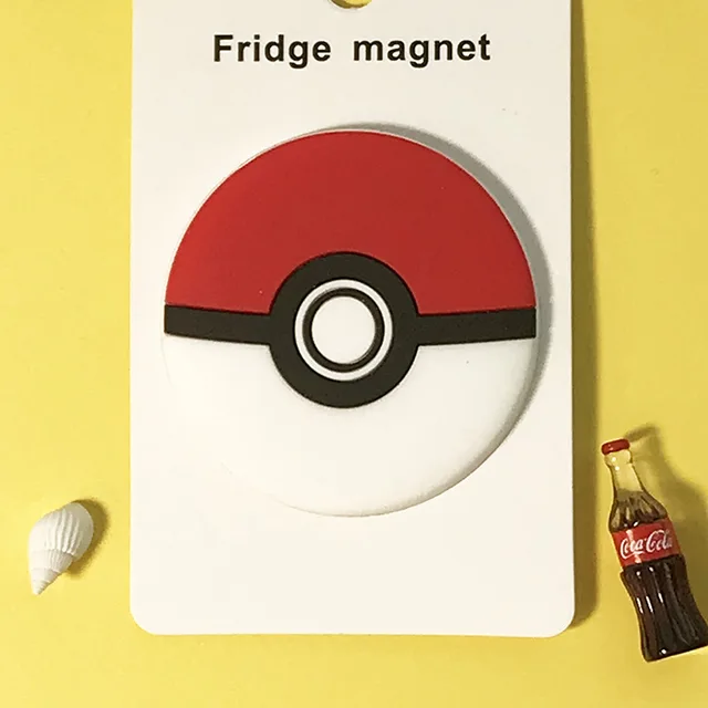 3D Pokemon Pikachu magnete del frigorifero cartoon anime frigorifero  adesivo magnetico bacheca promemoria decorazione della casa regalo della  cucina - AliExpress