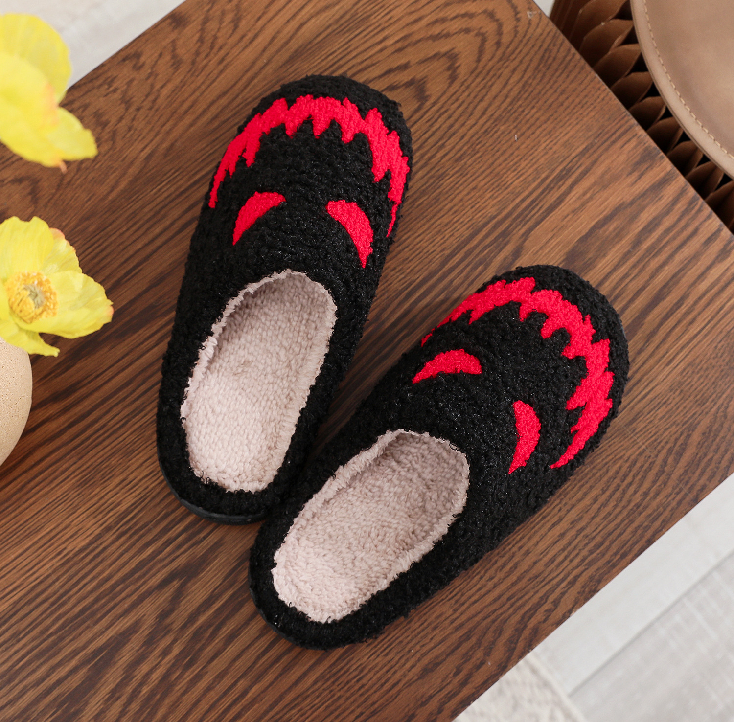 Title 13, Cotton Slippers for Men and Women At Home in Wi...