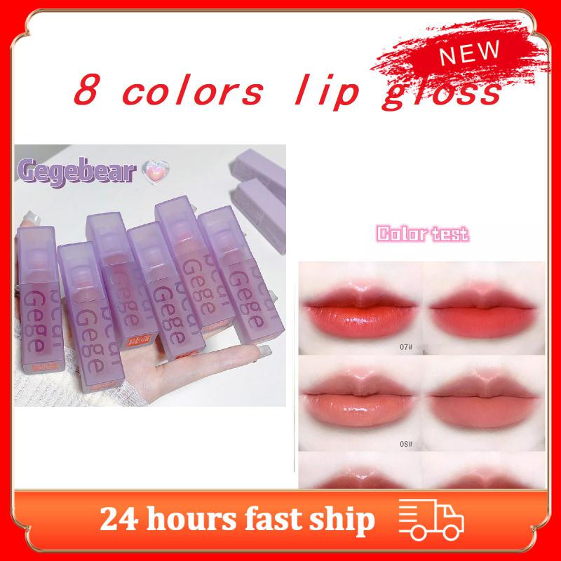 Best of 8 Color Mirror Water Lip Glaze Lip Gloss Makeup Waterproof Lasting Non-stick Cup White Matte Liquid Lipstick Women Cosmetic Reviews & Tips