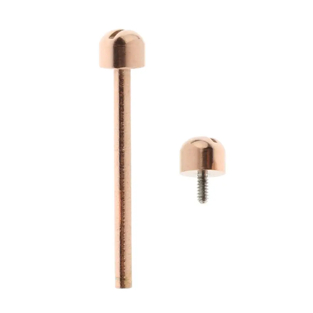 1 Piece Watch Screw Tube Screw Connecting Rose Gold w/Beautiful 8mm/20mm/22mm Inner Diameter