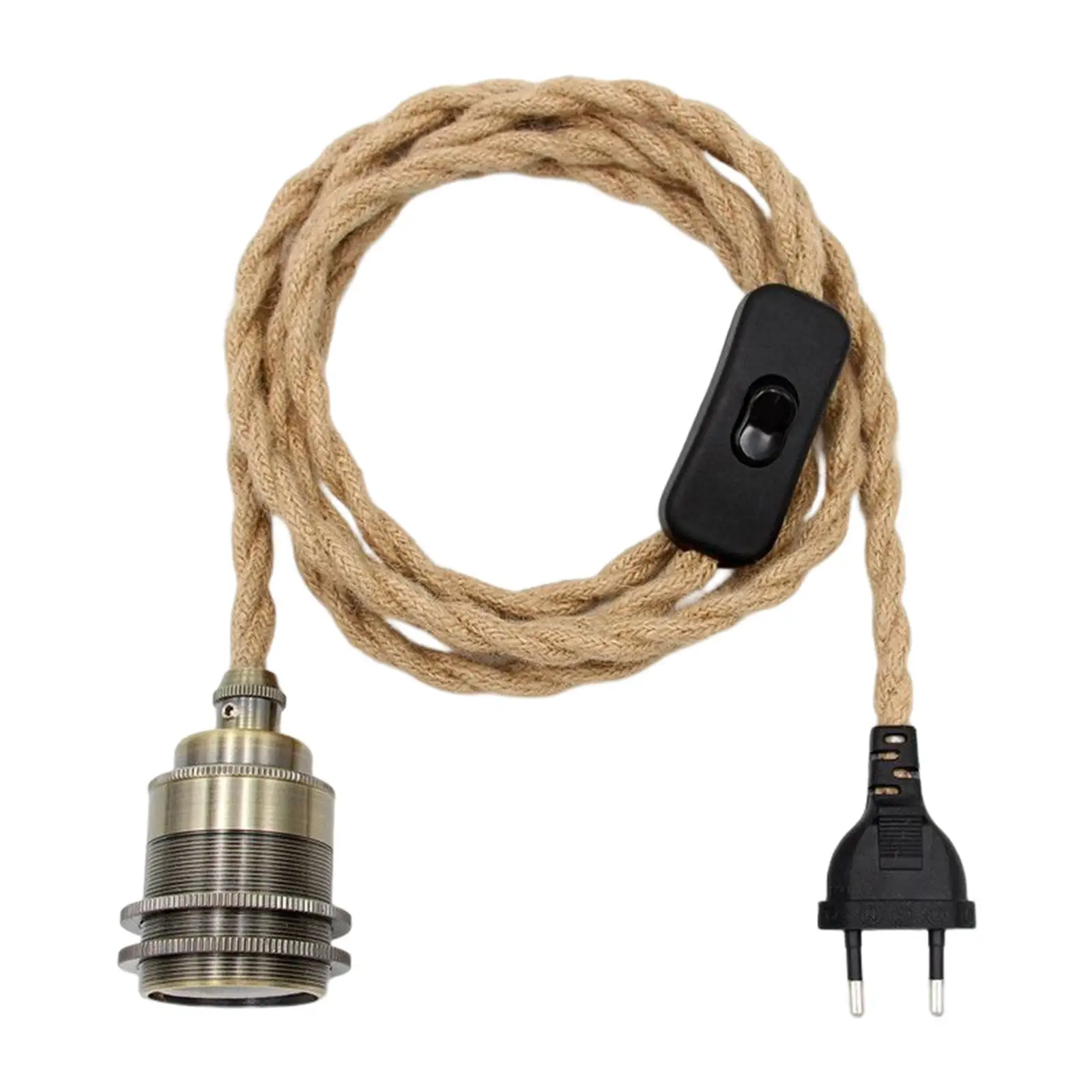 Lamp Power Cord Hanging Light Cord Kit for Bedroom Home Bar Farmhouse Wall Lighing