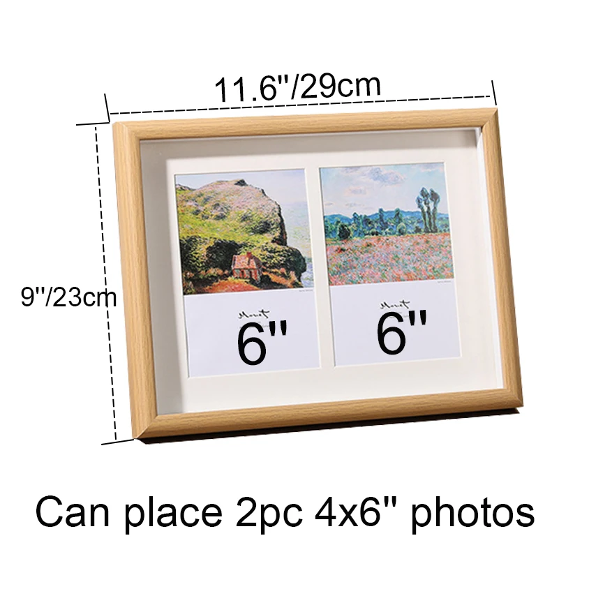 Title 1, 4x6inch Double Group Photo Frame Wall Home Deco...