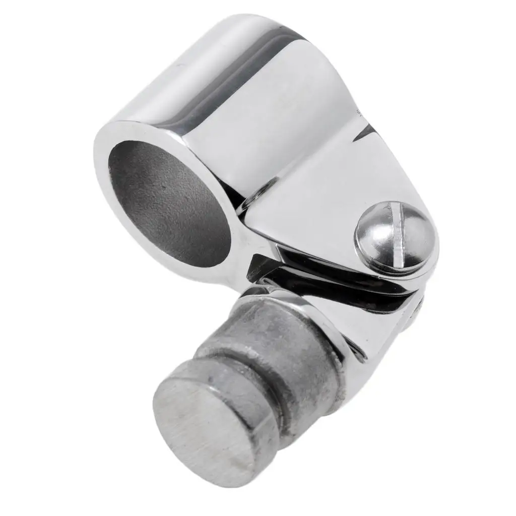 Marine Boat 316 Stainless 22mm/0.87inch Bimini Top Caps Eye End Deck Hinge