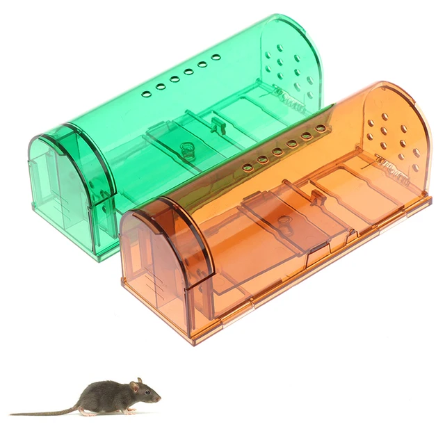 2pcs Humane Mouse Trap, Mousetrap Catcher, Catch And Release Mouse Traps  That Work, Mice Trap No Kill For Mice