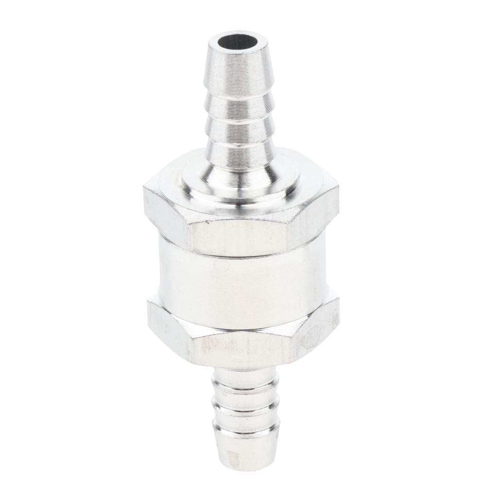 Inline One Way Check Valve Fuel Diesel Pump Liquid Non Return 8mm 0.3inch