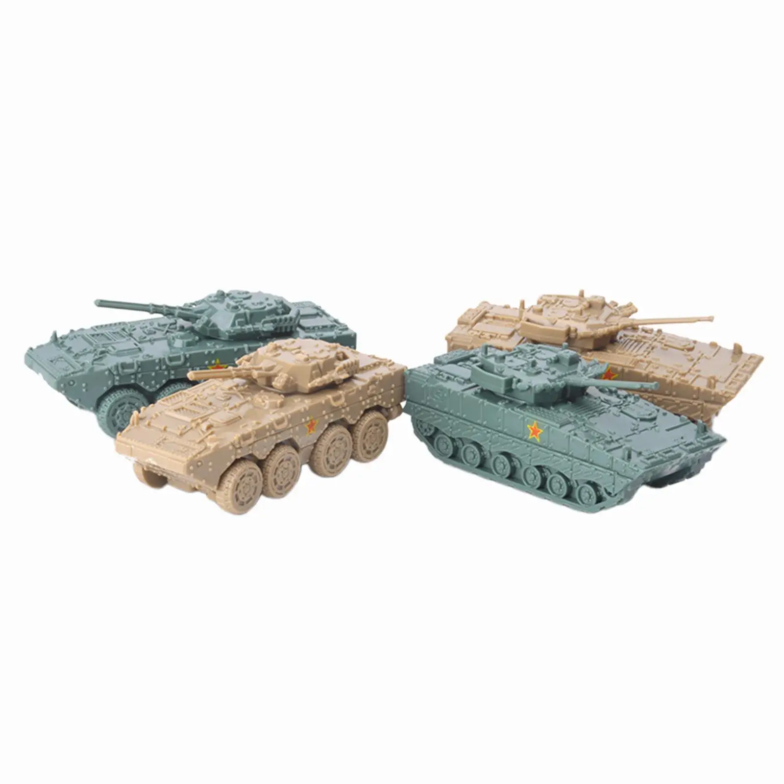 1:144 Scale Tank Model Desk Decor Education Toy Miniature Tank Model Mini Vehicles for Children Kids Boys Toddlers Holiday Gifts