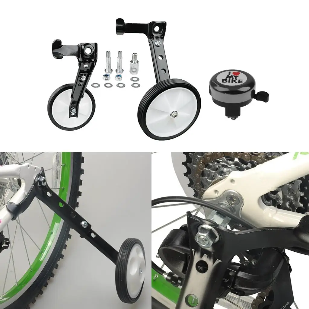 Kids Bike Rear Stabilizer Training Wheel 16/18/20/22/24`` Heavy Duty