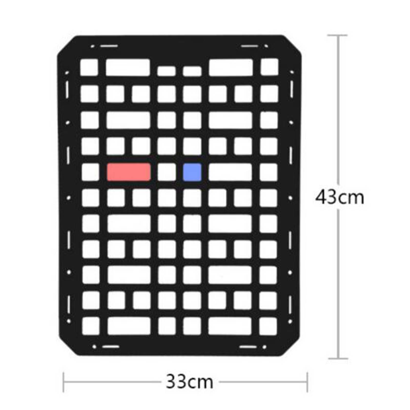 Painel Molle Universal Para Veículos, Inserir Viseira,